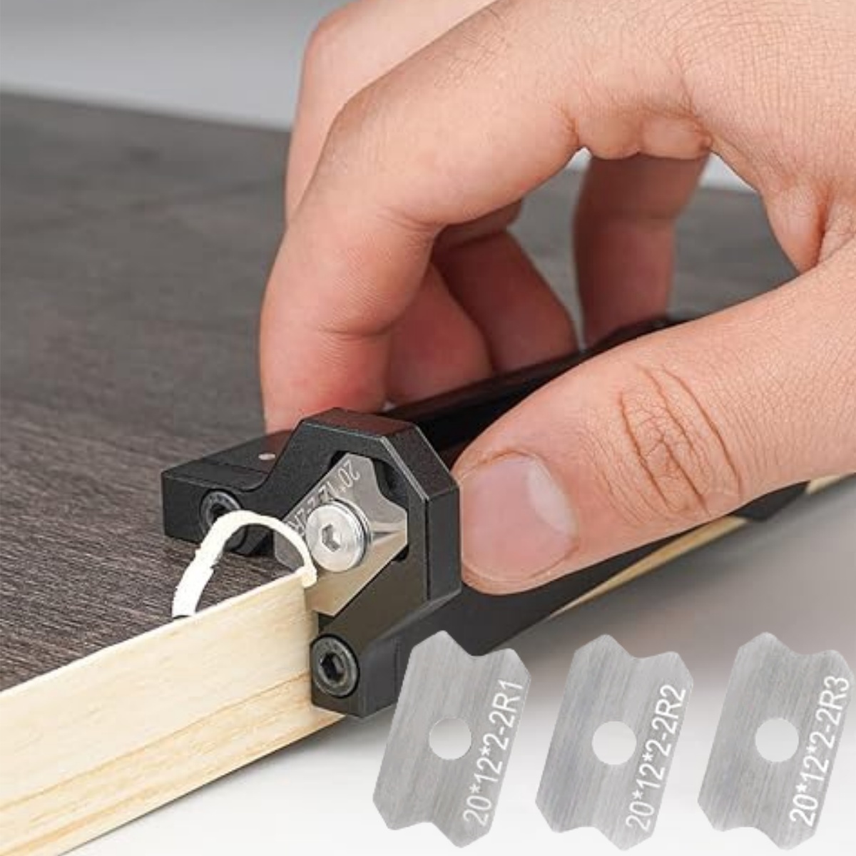 Woodworking Studio - Houtbewerking Fineerrandtrimmer, Kantenaanbrenggereedschap Houtbewerking Afkantgereedschap Handmatige