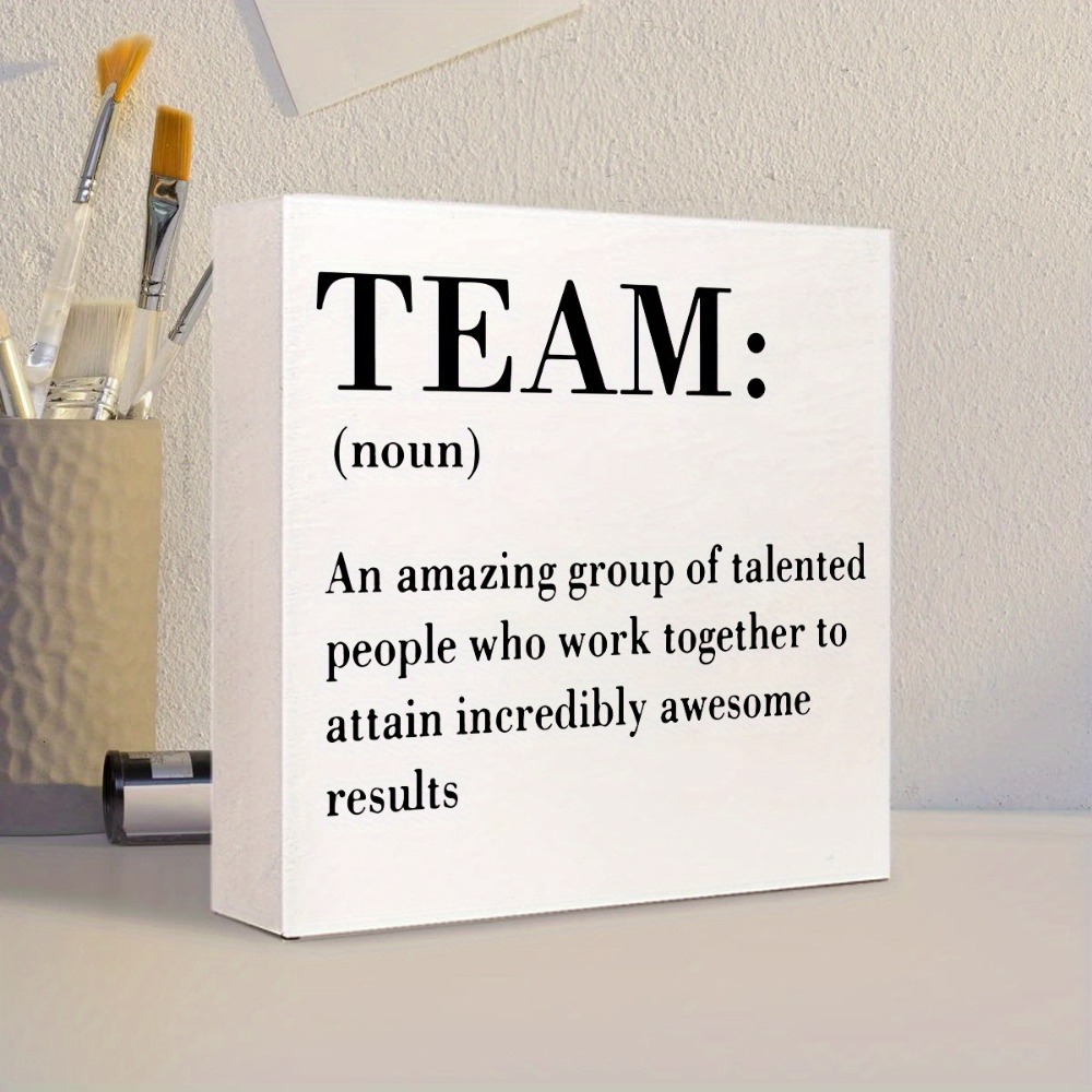 Woodworking Quotes Funny - 1Pc Teamgeschenken Voor Medewerkers Teamdefinitie Teken