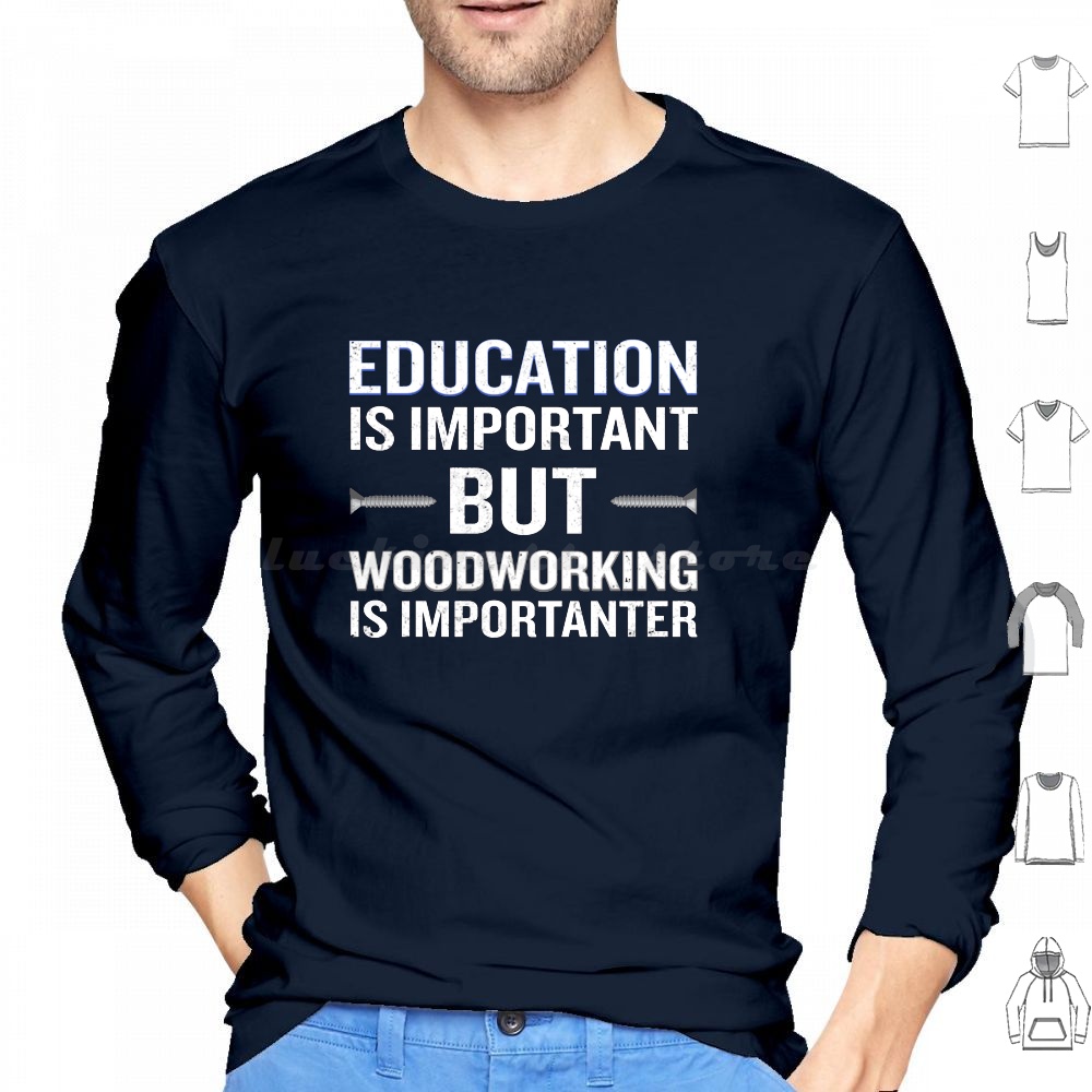 Houtbewerking is belangrijker  - Woodworking Quotes Funny recensie en prijs