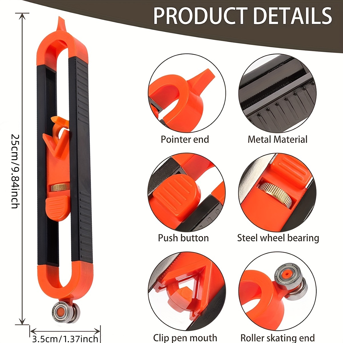 Contourmeter-aftekeninstrument - Woodworking Studio recensie en prijs