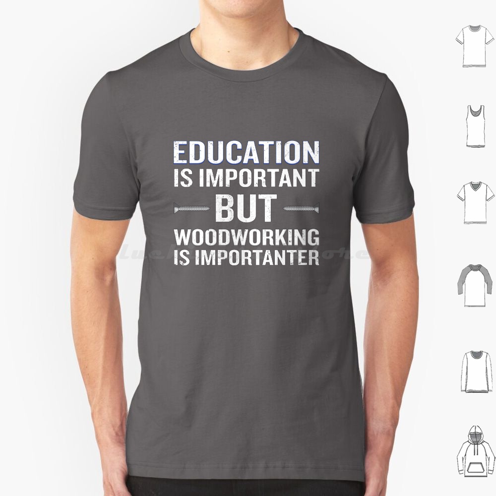 Houtbewerking is belangrijker  - Woodworking Quotes Funny recensie en prijs