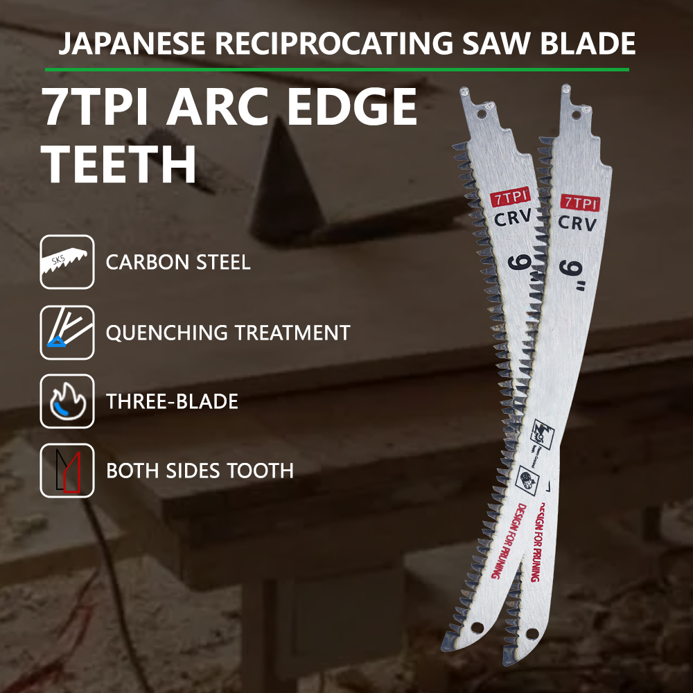 3 stks Arc Edge Reciprozaagbla - Woodworking Equipment recensie en prijs