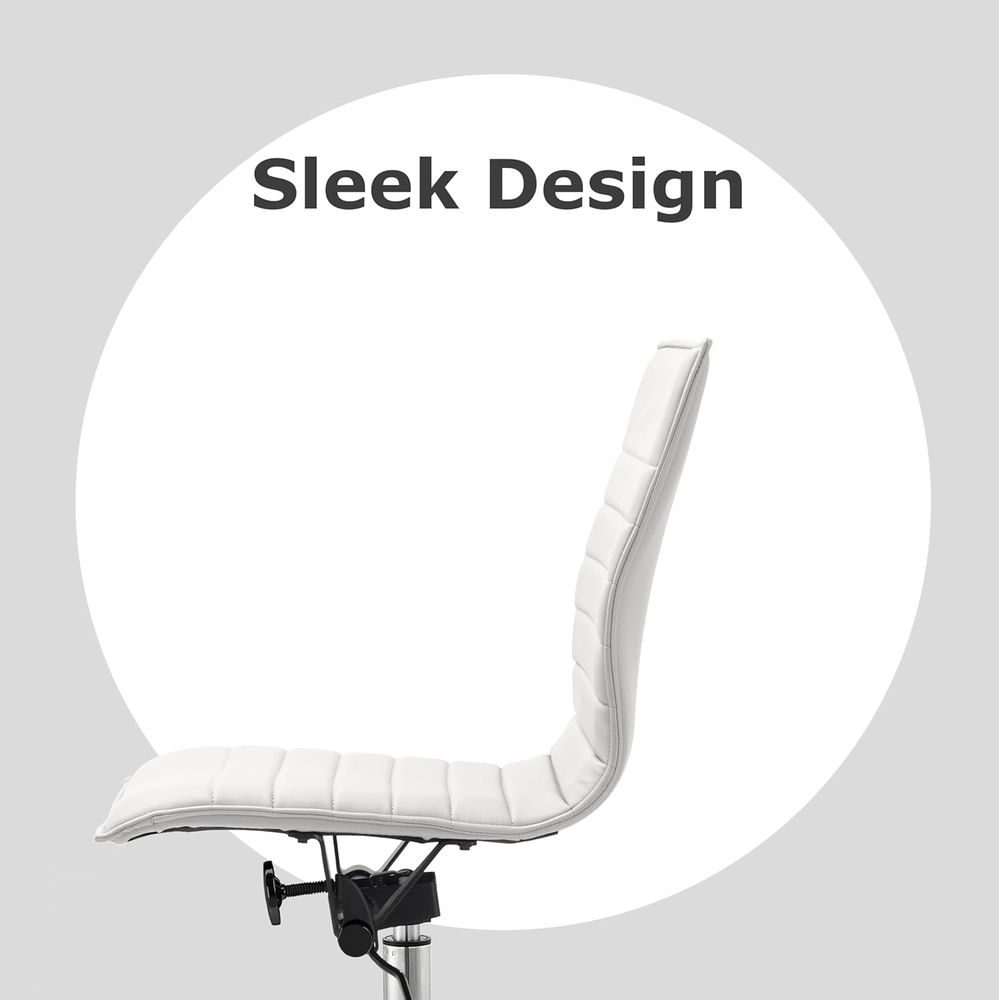 Gewatteerde bureaustoel van PU - Woodworking Desk Chair recensie en prijs