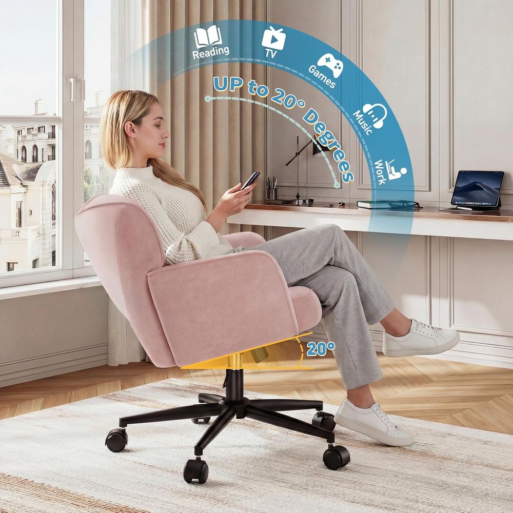 In hoogte verstelbare roze bur - Woodworking Desk Chair recensie en prijs